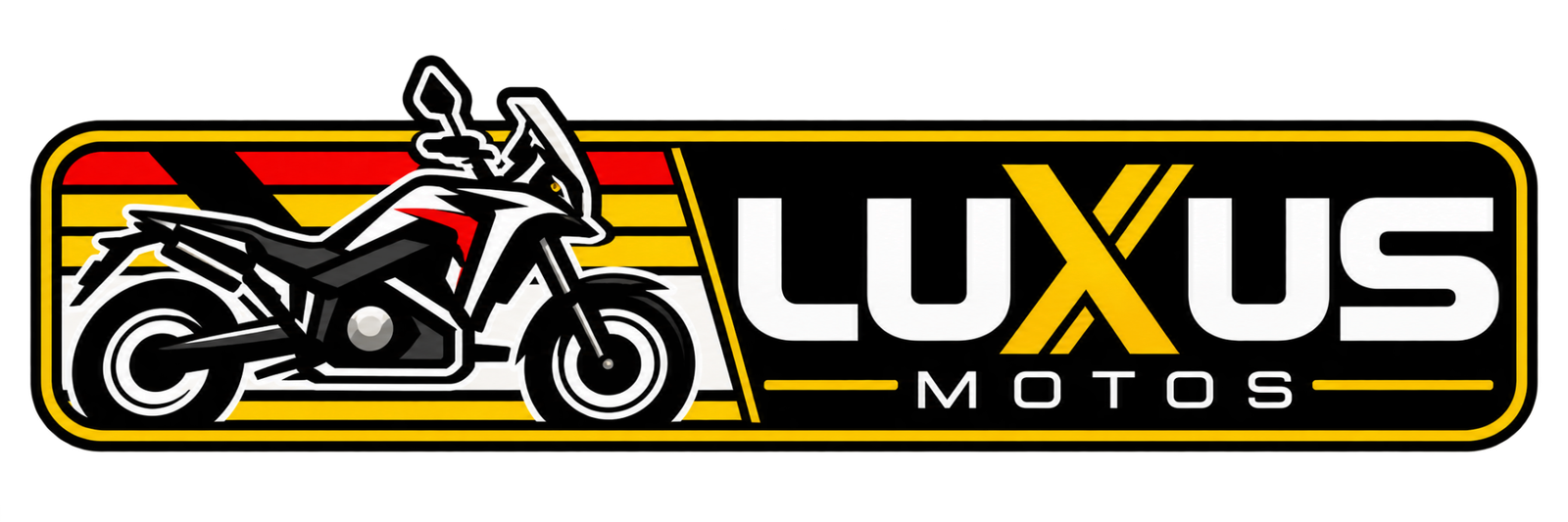 Logotipo Luxus Motos